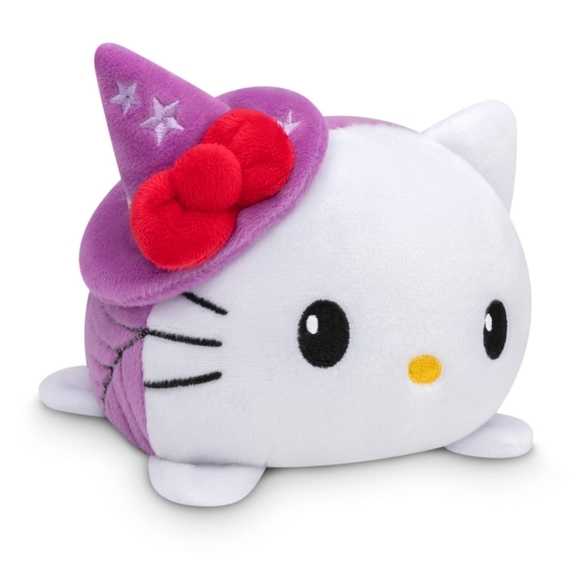 TeeTurtle Sanrio Hello Kitty Bat & Witch Reversible Plush - Picture 3 of 11